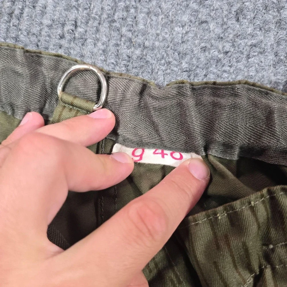 East German Army Strichtarn Pants Raindrop Camo G48 Insulated Winter 28